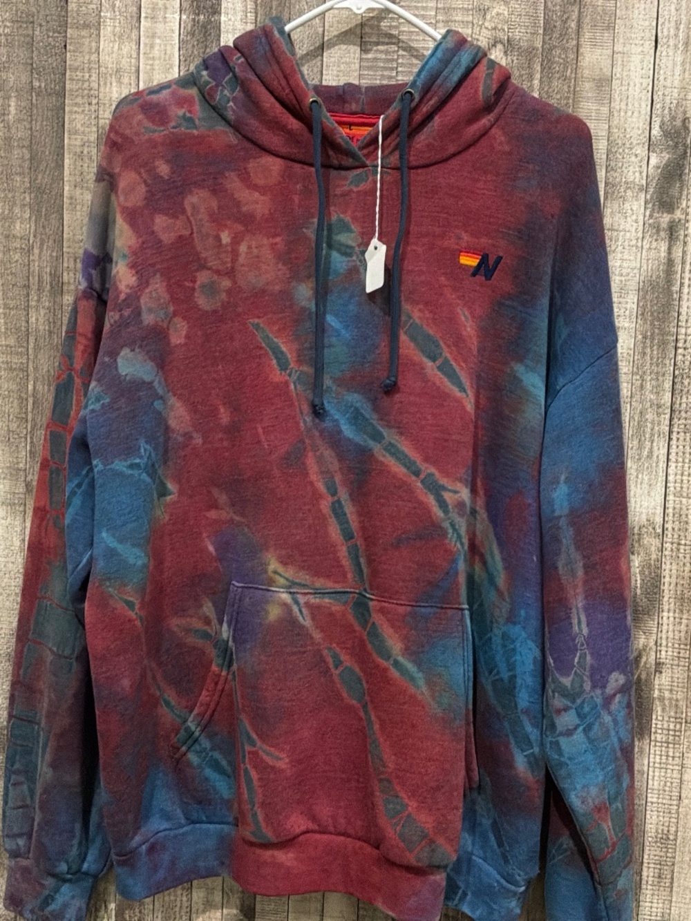 AVIATOR NATION HAND DYED PULLOVER HOODI